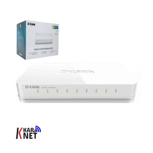 سوئیچ شبکه 8 پورت دی لینک مدل DES-1008C ا D-Link 8Port 10/100 Mbps Unmanaged Switch DES-1008C